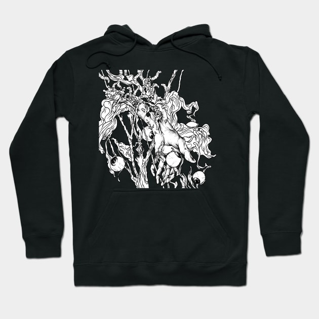 Hand Of Doom Hoodie by rottenfantom